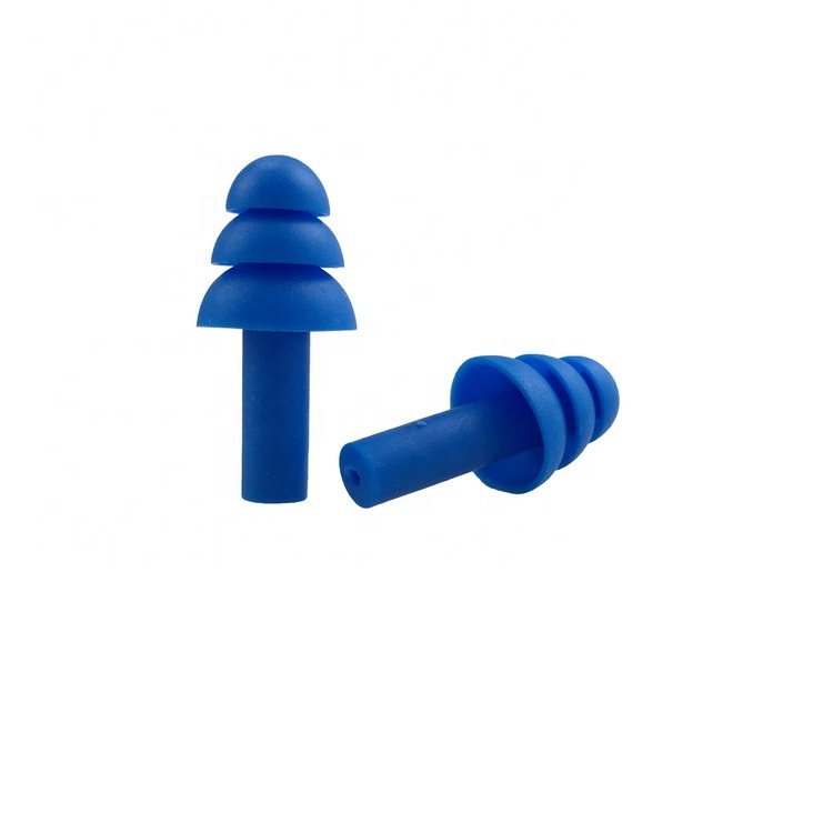 High Quality Safety Protect Comfortable Safety Soft Silicone Corded Earplugs