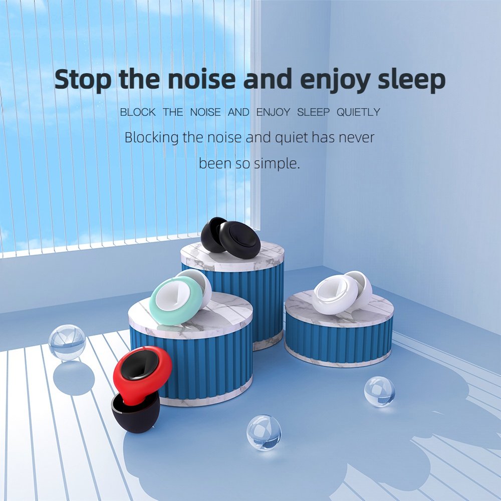 Custom logo soundproof sleep earplugs noise reduction hi-fi earplugs silicone earplugs