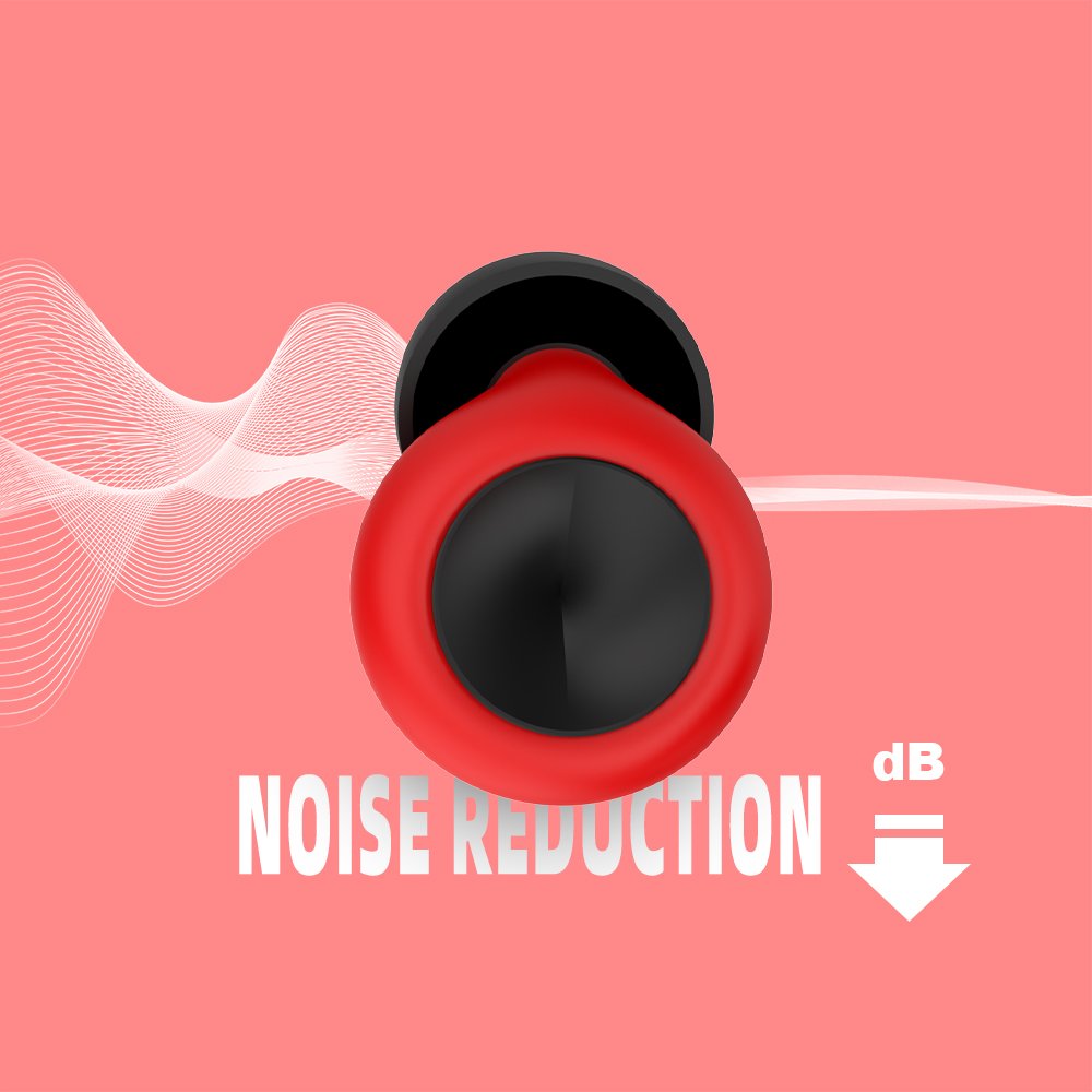 Custom logo soundproof sleep earplugs noise reduction hi-fi earplugs silicone earplugs