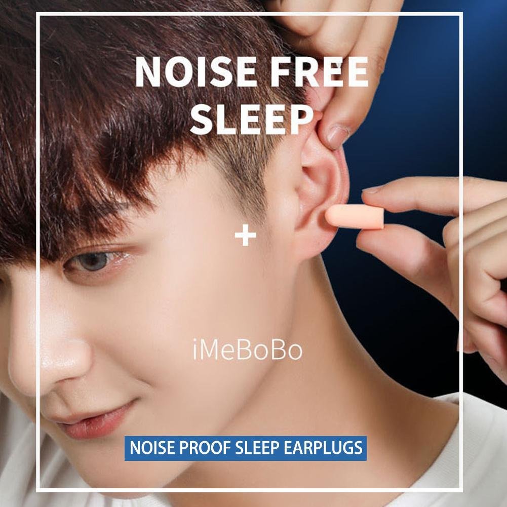1pair Earplugs Noise canceling Noise Reduction Sleep Plug Earplugs Anti Bruit Earplug Sleeping Ear Plugs With storage Box