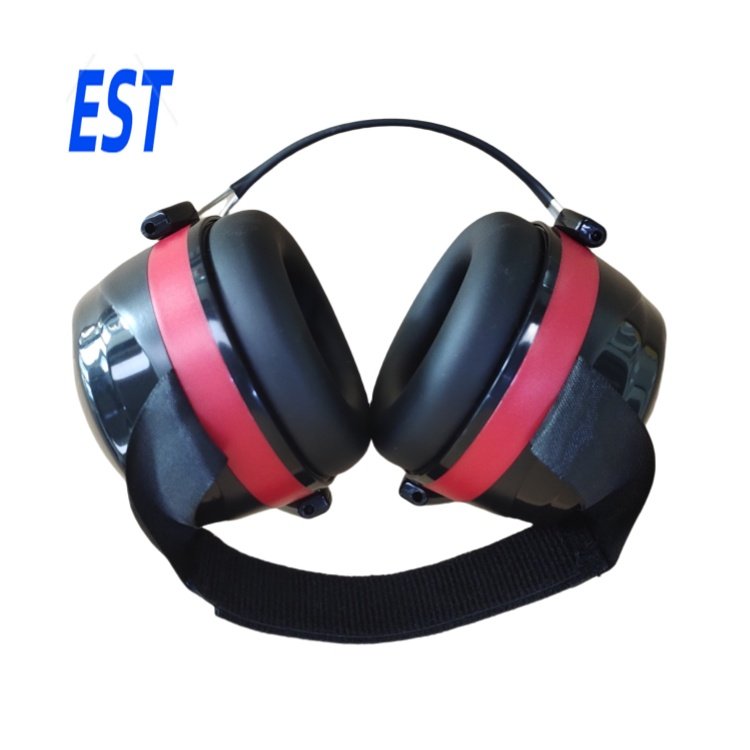 Noise Cancelling SNR 31dB Class 5 Neckband Behind the Head Neck Strap Earmuffs Ear Defenders