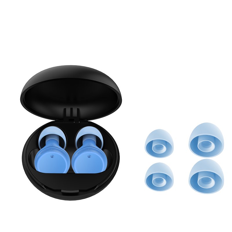 Adjustable Multi-Mode Silicone Noise-Canceling Earplugs Hearing Protection Travel Concerts Sports Events Safety Included
