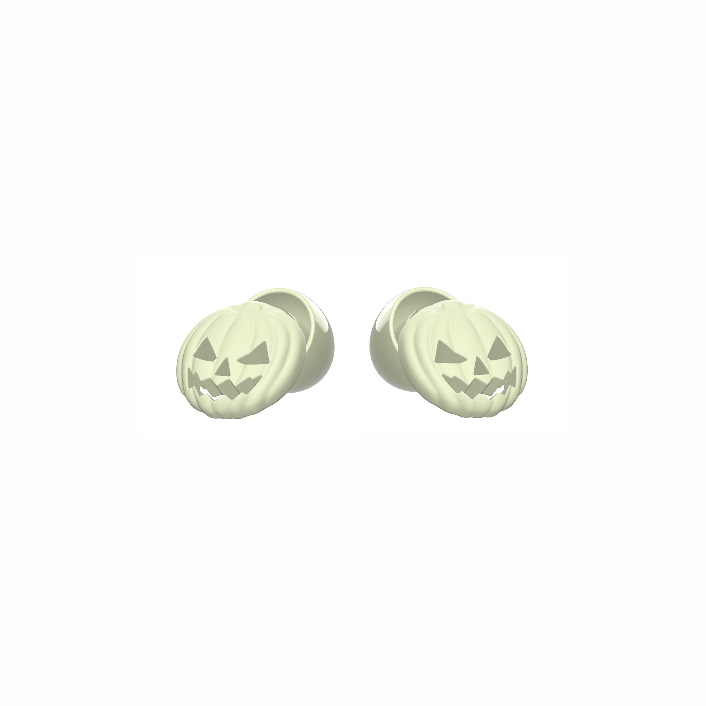 Factory sale Hearing protection Reusable CE In Pumpkin Silicone Ear plugs Snoring Noise Cancelling for All Hallows' Day