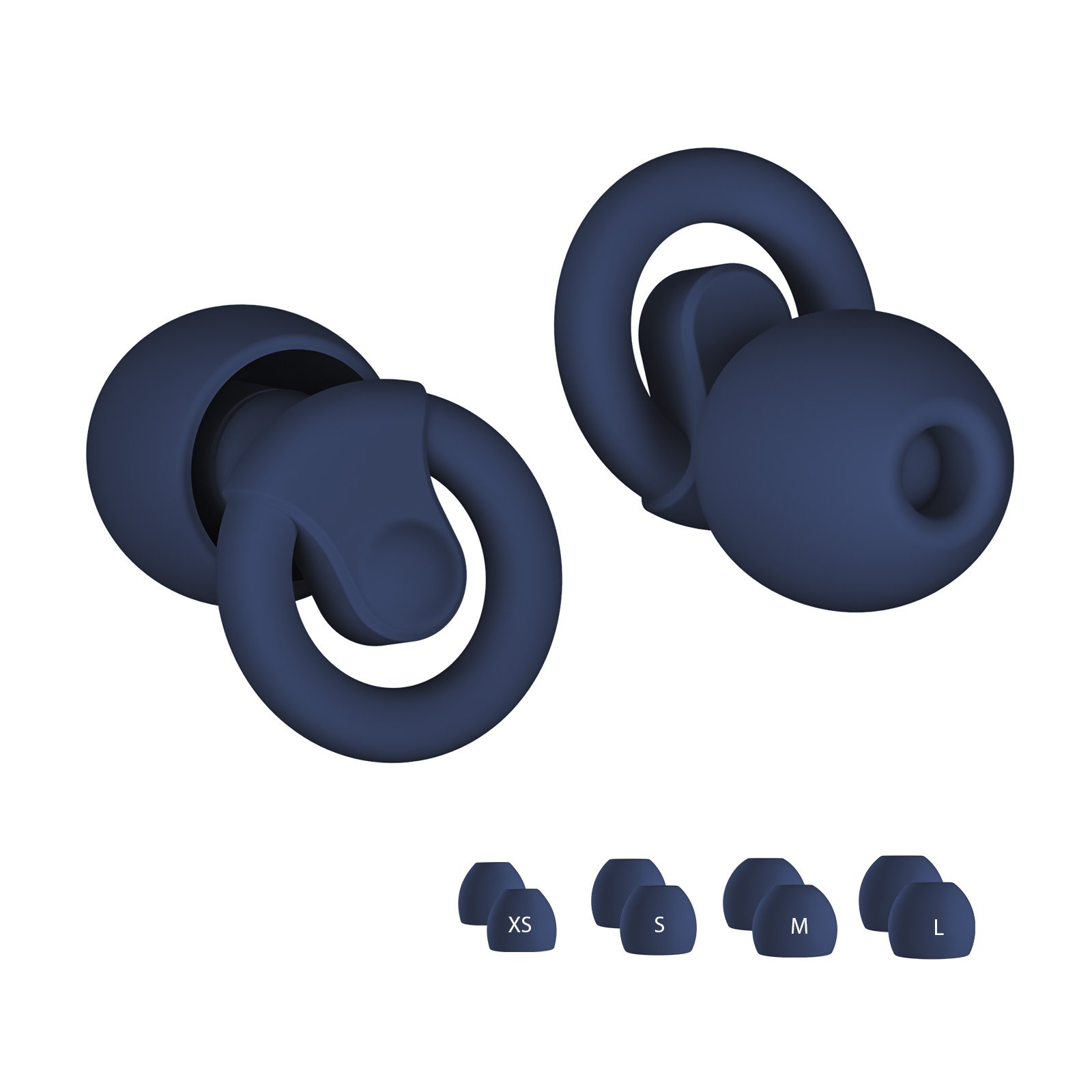 4 Sizes Bouchon D'oreille 33dB Noise Reduction Sleeping Ear Plugs Sound Insulation Silicone Ear Plugs for sleeping