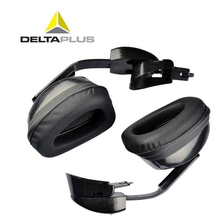 Safety Helmet Earmuffs - DELTA PLUS 103008 Hanging earmuffs profession Anti-noise earmuffs ABS shell Memory foam cotton