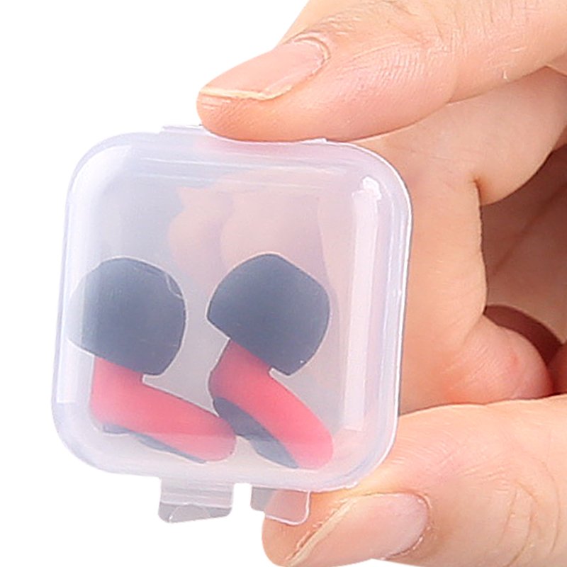 Reusable Silicone Ear Plug Sound Reducing Safety Hearing Protection sleeping Silicone Earplugs Ear Plugs For Sleeping
