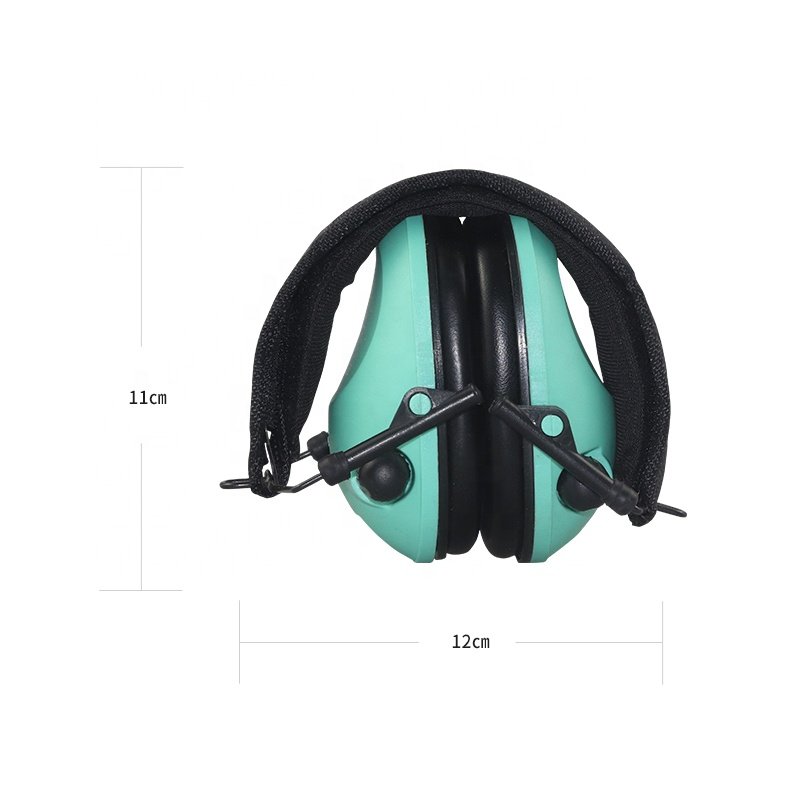 Customizable foldable noise cancelling earmuffs Hearing protection electronic noise cancelling