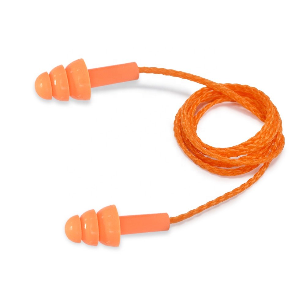 Waterproof Pure Silicone Safety Earplugs Sound Insulation Noise Cancelling Features Hearing Protection Product