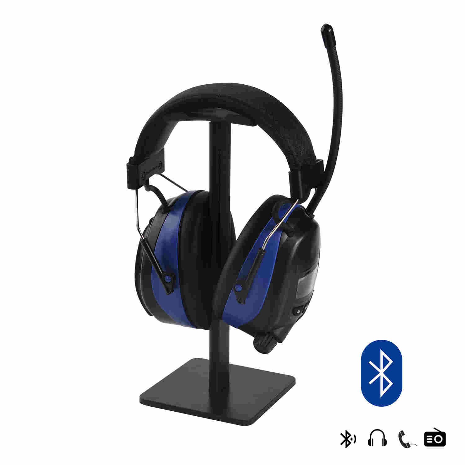 Hearing Protector ear muff with Blue tooth earmuffs