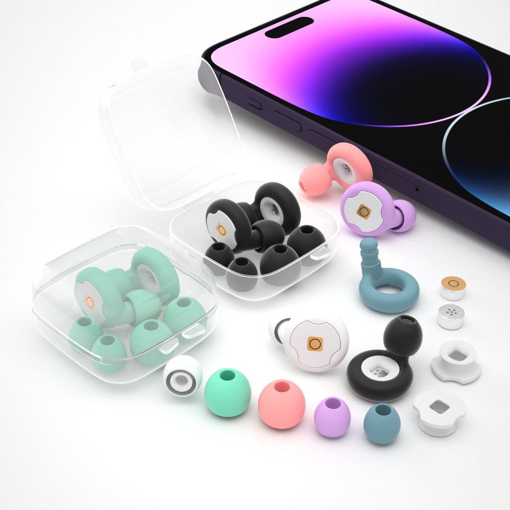 High Quality Soft Reusable Hearing Protection Earplugs For Sleeping Silicone Quiet Noise Cancelling Ear Plug