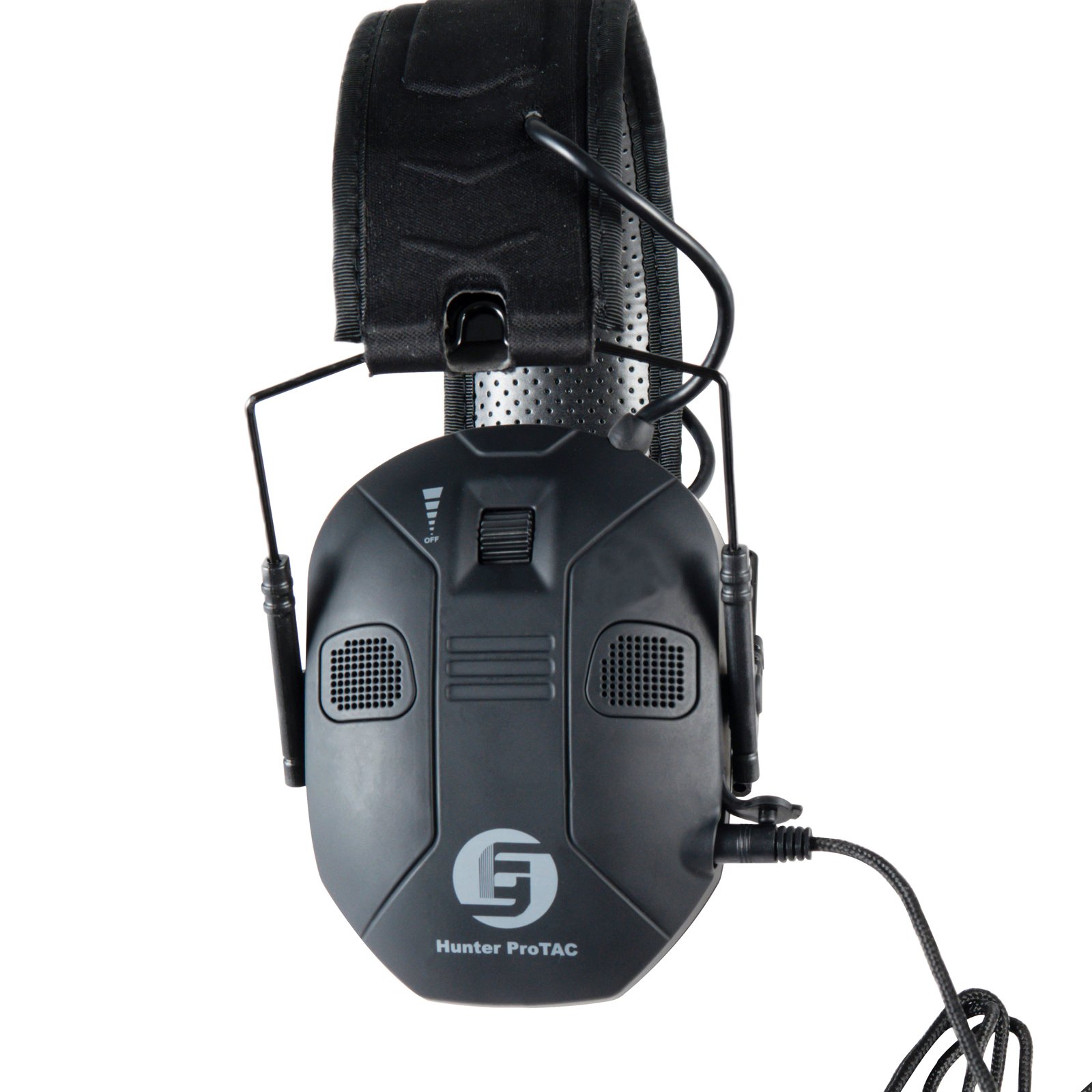Tactical Headset Electronic Earmuffs Hearing Protection with Fast ARC Helmet Adapter