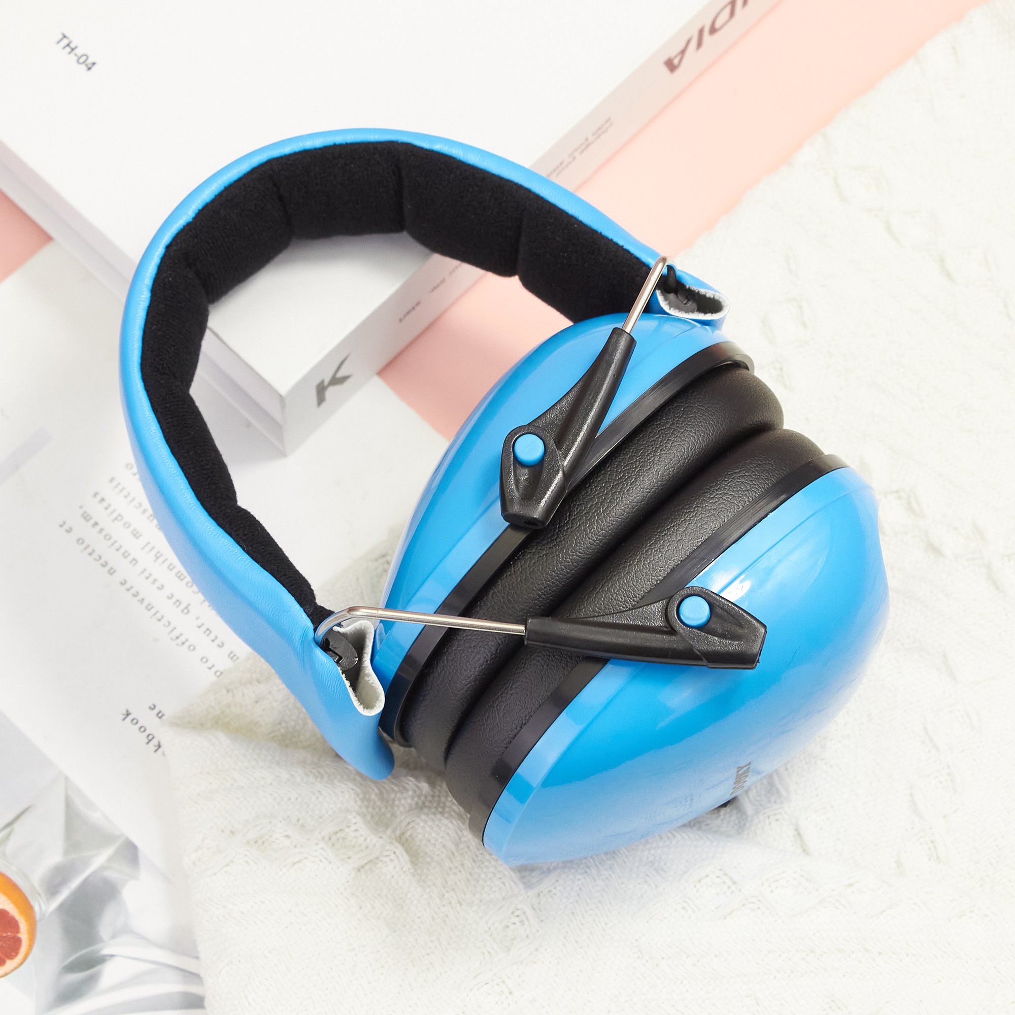 Hot Sale Cute Abs Adjustable Kids Baby Ear Plugs Noise Cancelling Hearing Protection Safety Earmuff