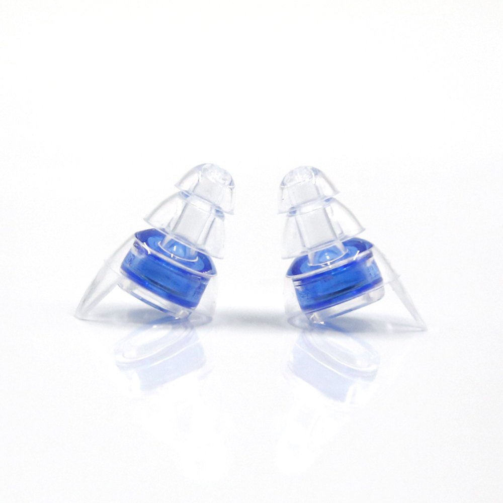 High Fidelity Silicone Earplugs Ear Hear Protection Noise Cancelling for Concert Festival