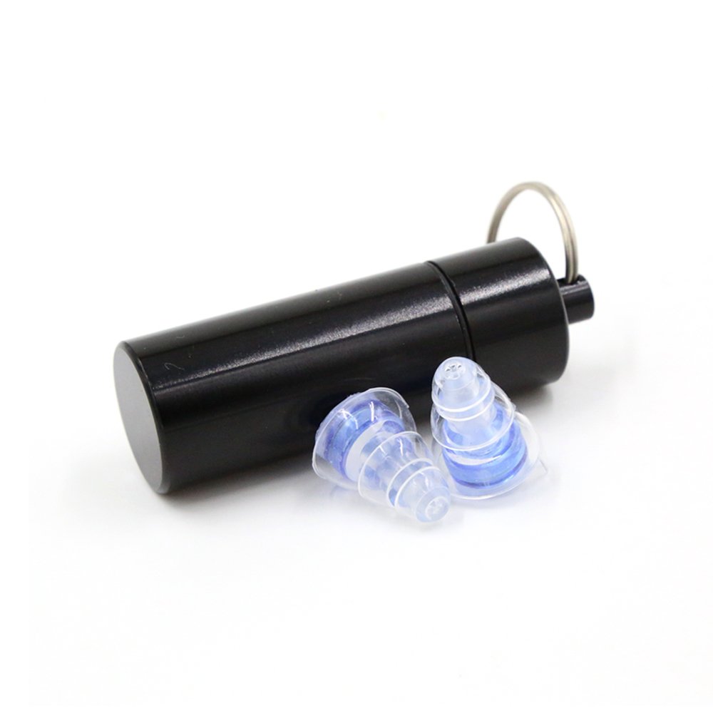 High Fidelity Silicone Earplugs Ear Hear Protection Noise Cancelling for Concert Festival