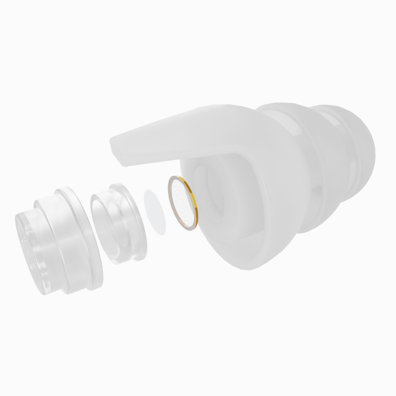 High Fidelity Concert EarPlugs Noise Reduction Reusable Motorbike Ride Musician Work Raves DJ Nightlife Easy Focus Concentrate