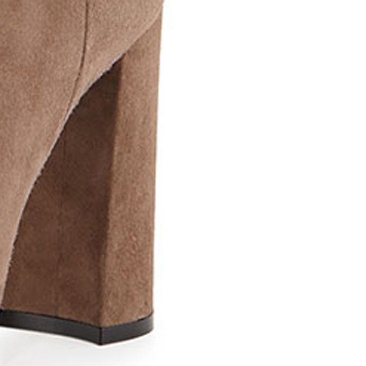 fashion women real leather italian shoe for ladies thigh boots manufacturers high quality leather heels women knee long boots