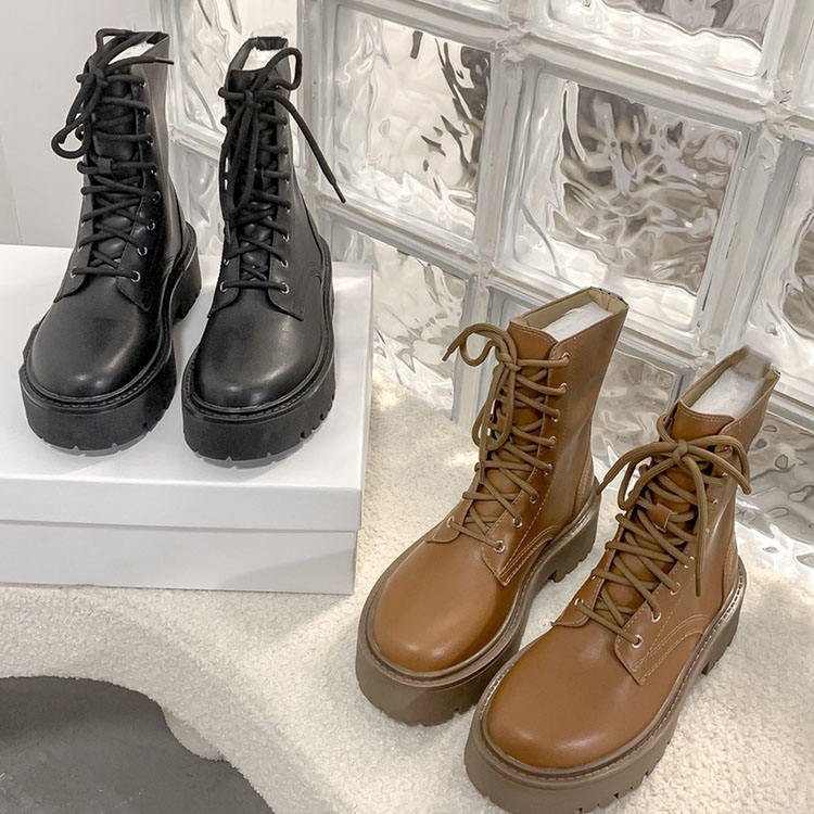 Factory Wholesale Custom standard PU women waterproof boots designer high top boots