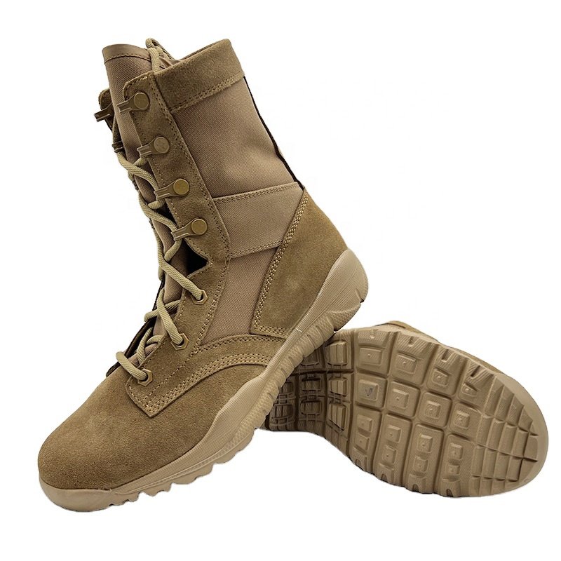 Tactical Boots For Men High-Quality Desert Tactical Boots Lace Up Boots Outdoor Training Shoes