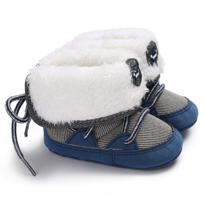 Hao Baby Wholesale New Design 0-1 Years Old Kids Winter Safty High Heel Toddler Boots Shoes