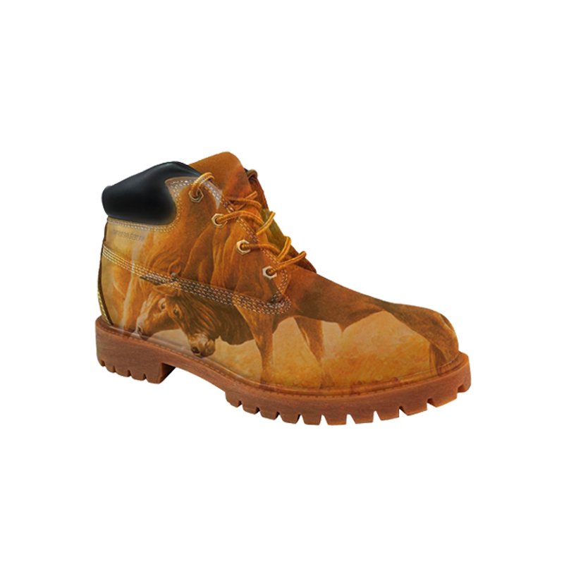 Custom ODM Boots British Style Workwear Men's Shoes Outdoor High-Top Cowhide Worker Boots Ankle Martin Boots