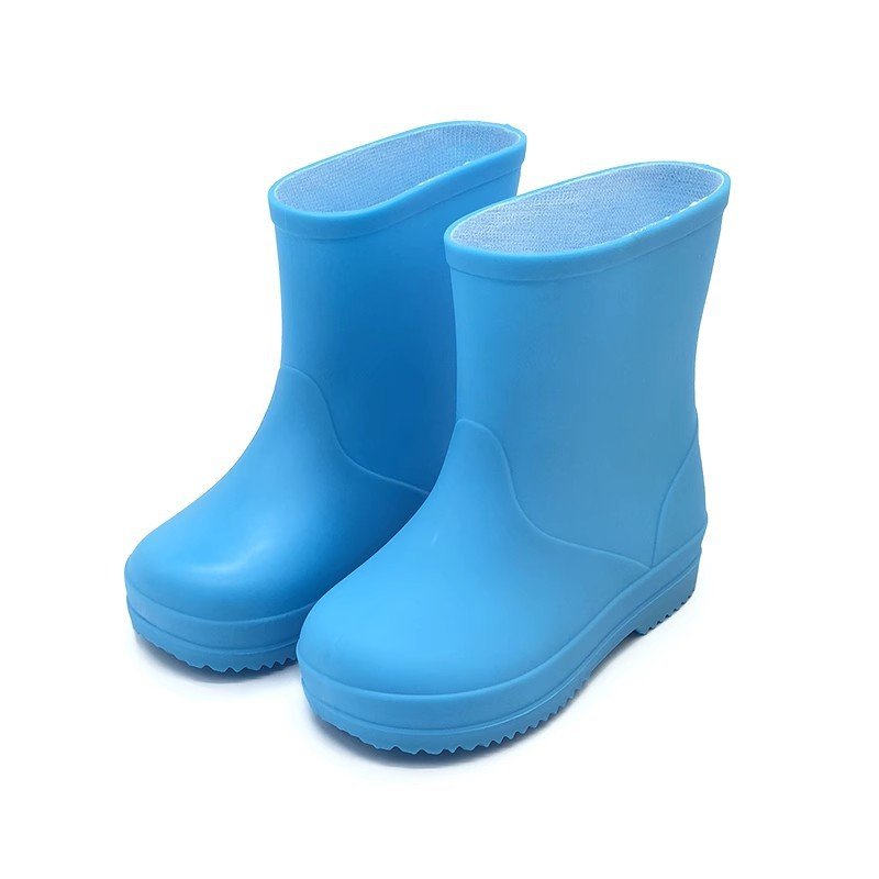 Factory Outlet Lightweight Girl Boy Waterproof Pvc Kids Rain Boot Shoes Children