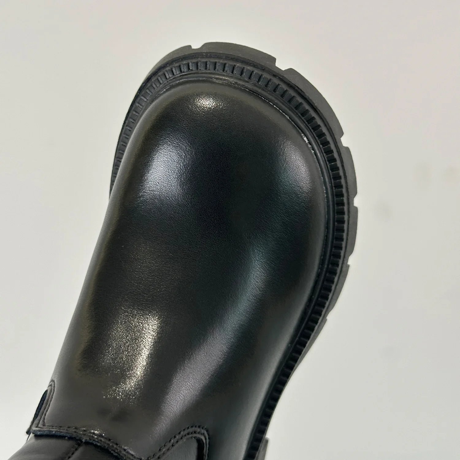 Autumn Winter Children's Girls Thick Bottom Long Knight Boot Girl Comfort Anti-skid Shoe Kid Toddler Pearl Bow Fashion Boots