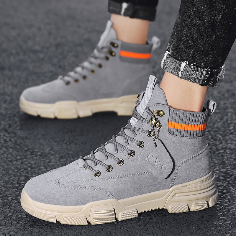 Breathable Tactical Boots Outdoor Walking Wear-resistant Training Combat Boots High-top Shoes Outdoor Hiking Shoes