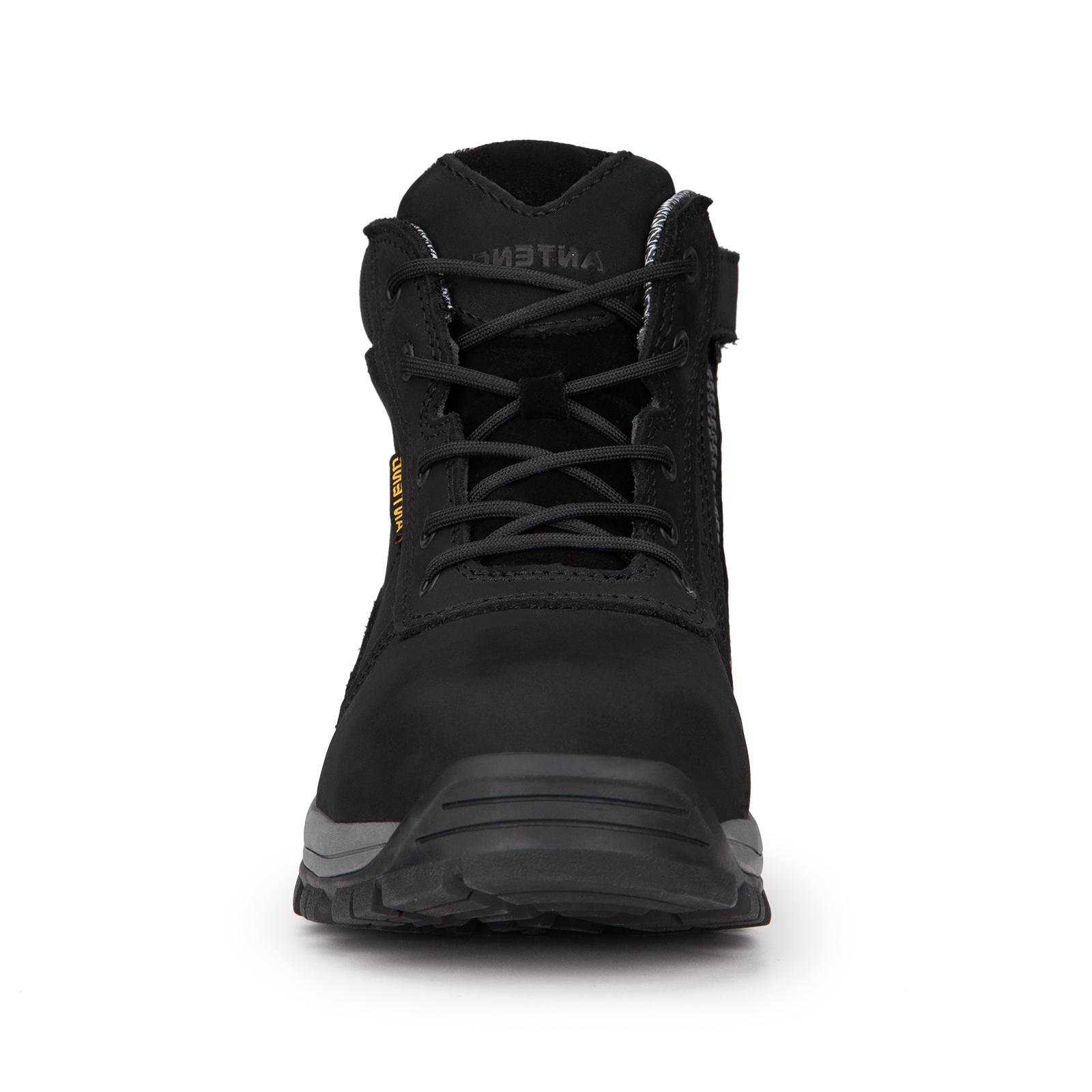 HIGH QUALITY Nubuck leather upper Twill Mesh hiking shoes work boots safety boots