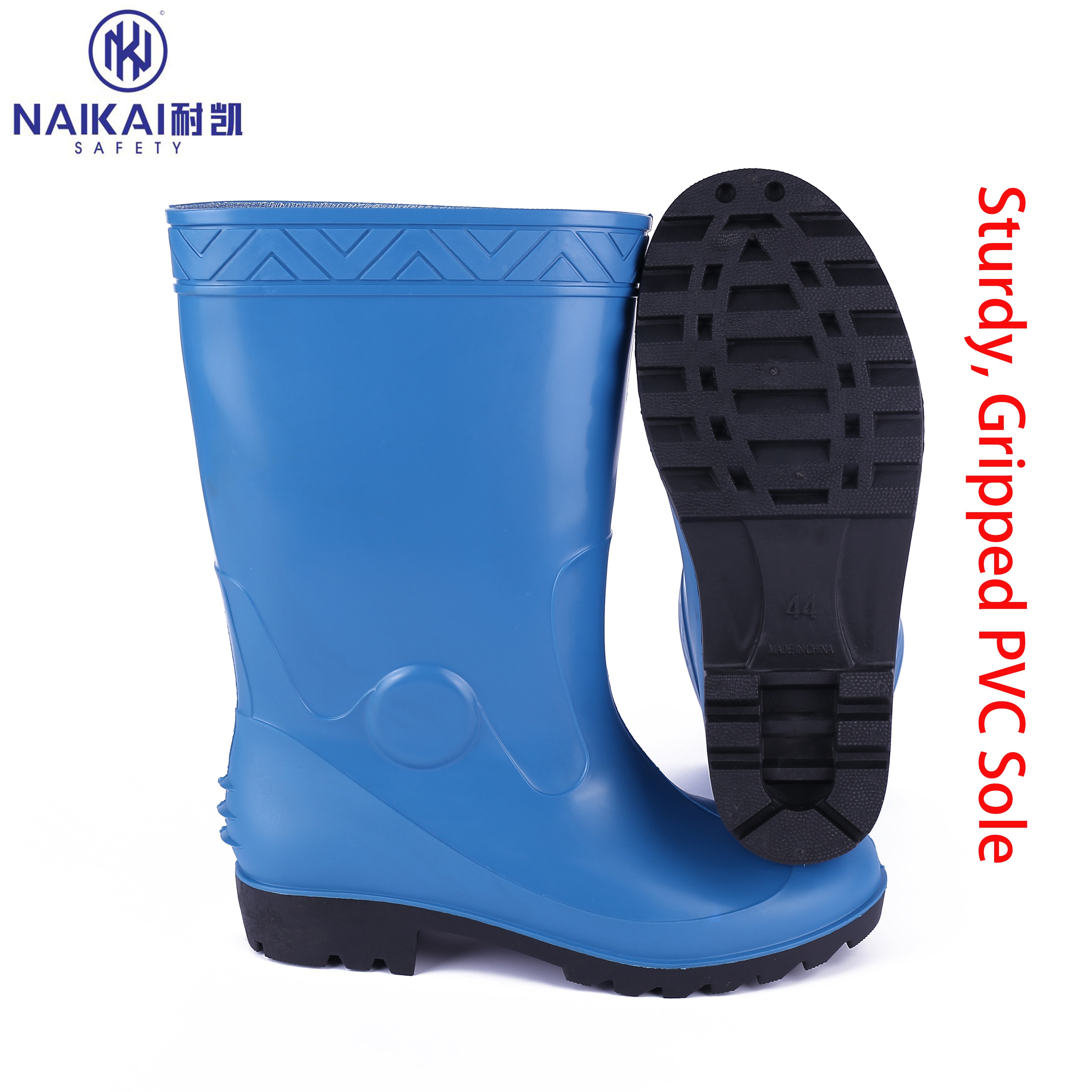Factory Stock Selling Medium High Rain Boots Women Wellies Gumboots Woodland Waterproof Agriculture PVC Safety Rain Boots