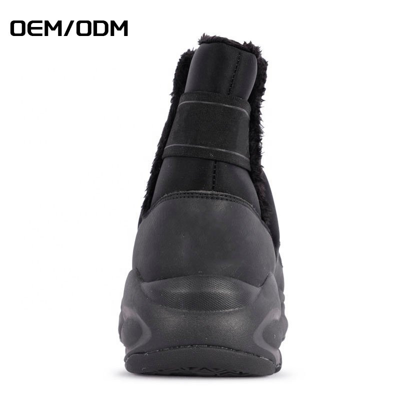 JIANER Adult Boots Women Winter Shoes Shoe Box Style Anti Slip Snow Fur OEM ODM Service New China Customized MD Mesh Logo Unisex