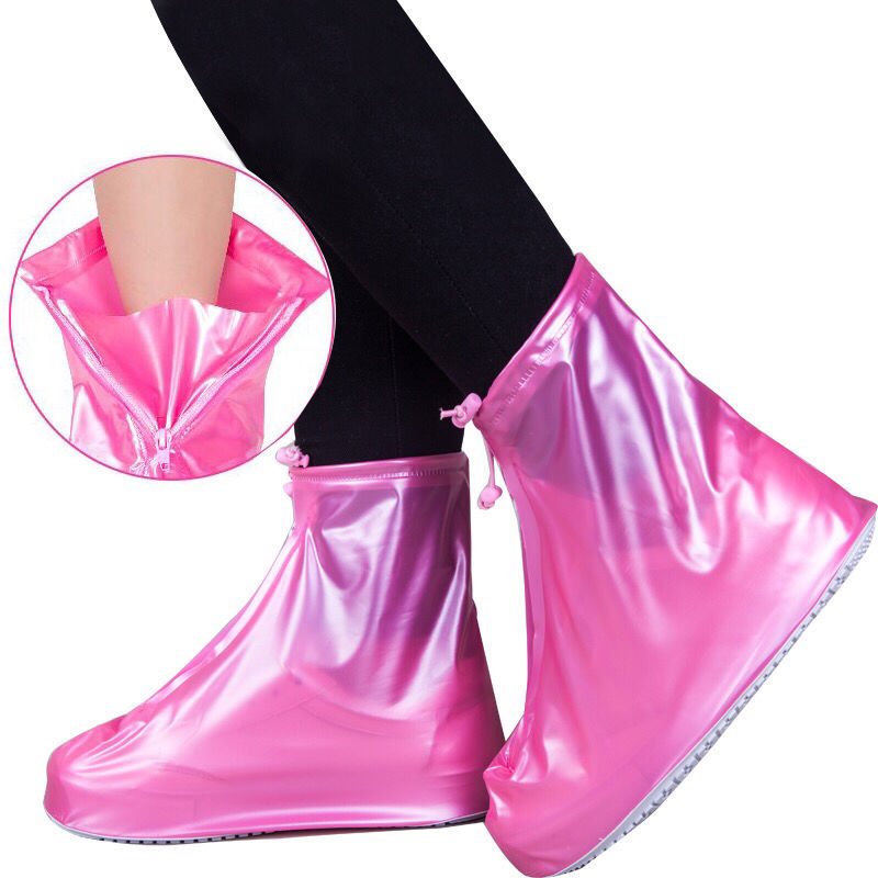 Popular Outdoor Reusable Rain Cover Silicone Boot Shoe Covers Waterproof Rubber Rain Socks