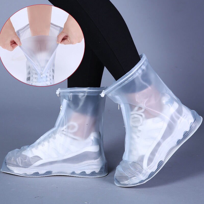 Popular Outdoor Reusable Rain Cover Silicone Boot Shoe Covers Waterproof Rubber Rain Socks