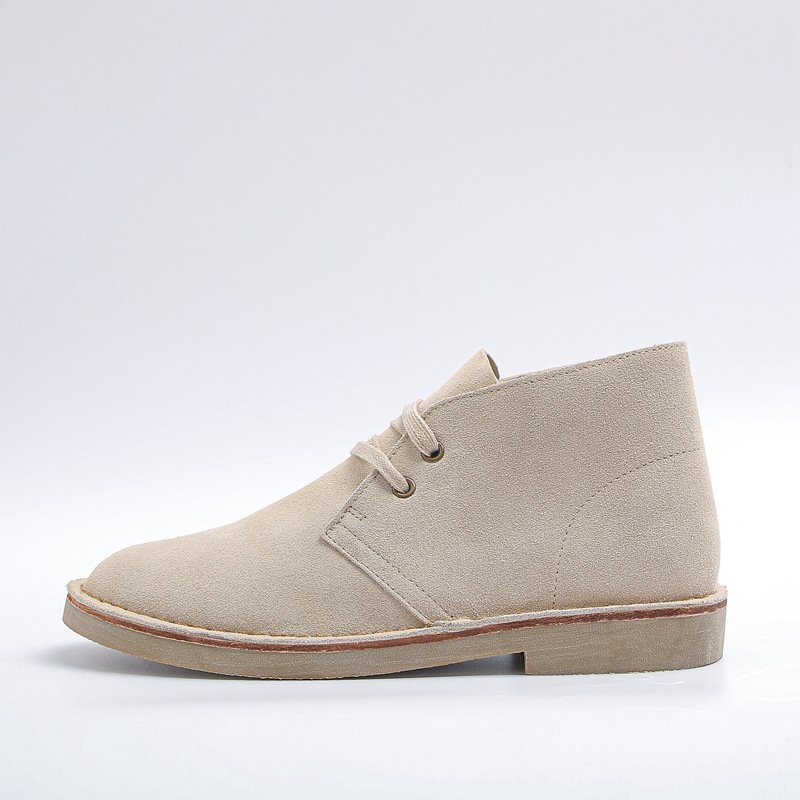 New British Retro Men's Boots High Quality Genuine Leather Tooling Boots Couple Ankle Boots for men