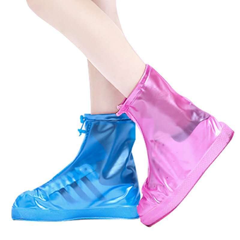 Wholesale Cheap PVC Shoe Rain Cover Foldable Non-Slip Safety Waterproof Rain boots snow Cover Shoe Raincoat cover