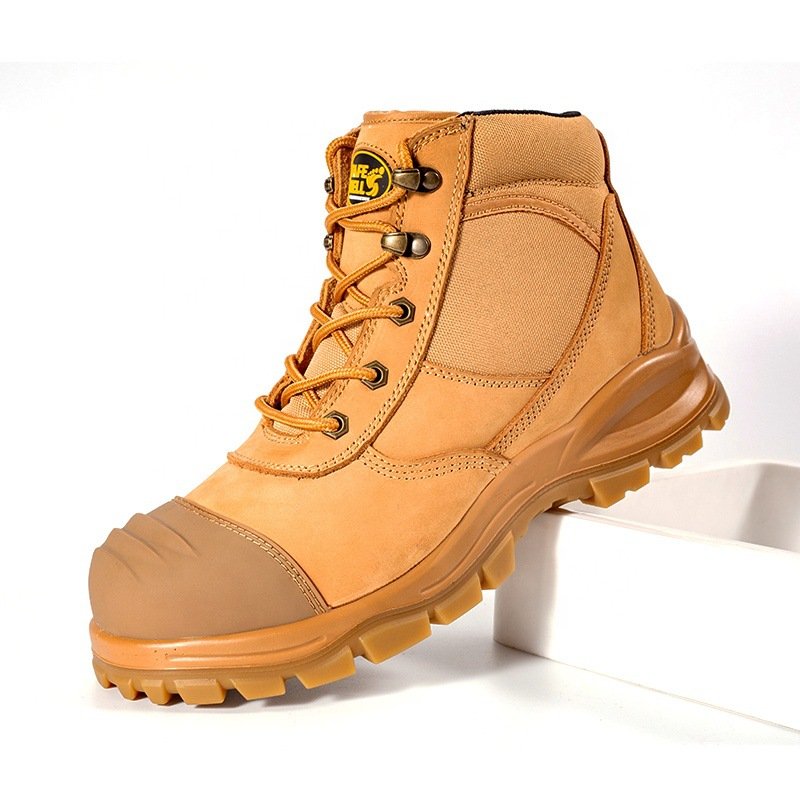 Hot Sale Australian Style Industrial Work Safety Boots Steel Head Stab Proof Fireproof casual Men's Safety Boots