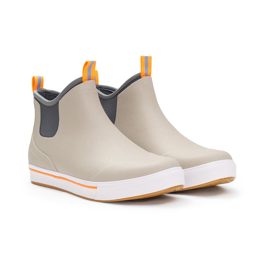 High quality Rubber Ankle Deck Boots custom logo waterproof Neoprene rain ankle boots