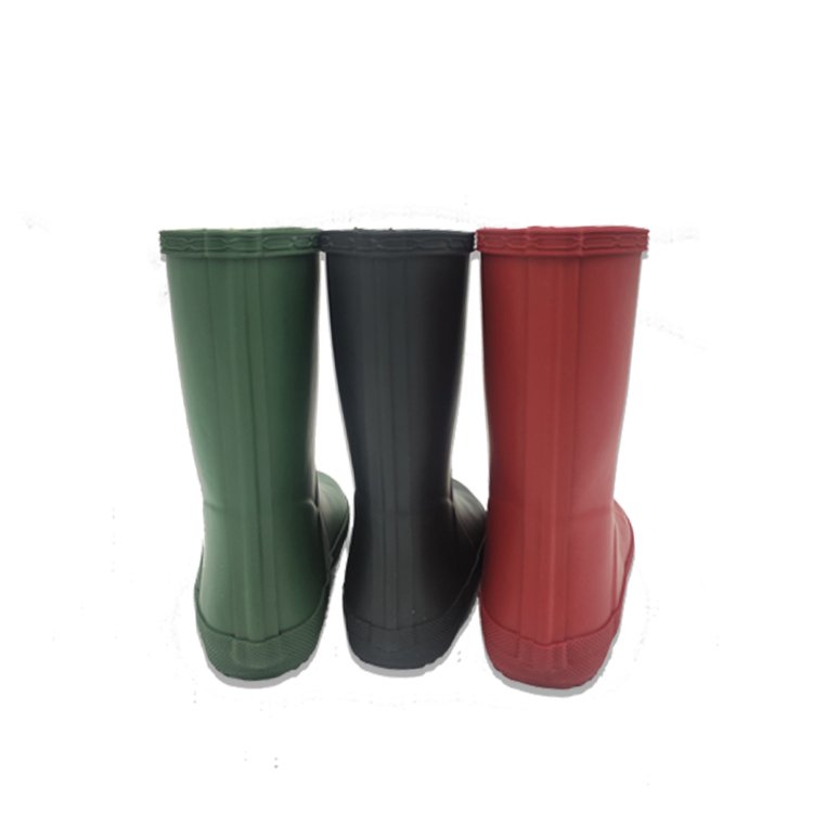 Good Quality Durability Flat Heel 100% Waterproof Children kids rain boots girls rain boots for kids girl for rain