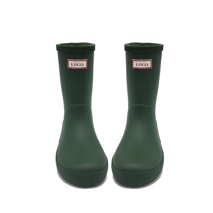 Good Quality Durability Flat Heel 100% Waterproof Children kids rain boots girls rain boots for kids girl for rain