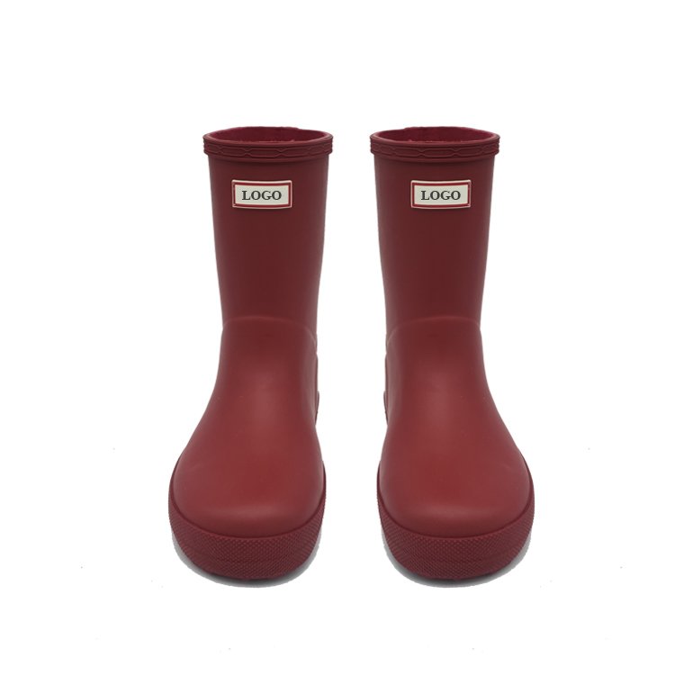 Good Quality Durability Flat Heel 100% Waterproof Children kids rain boots girls rain boots for kids girl for rain