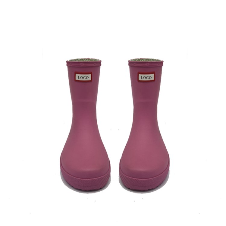 Good Quality Durability Flat Heel 100% Waterproof Children kids rain boots girls rain boots for kids girl for rain