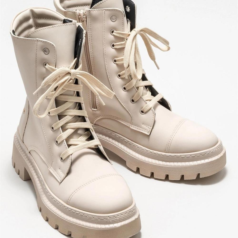 New Arrival Elastic Ankle Fall Winter Pu Waterproof Platform Work Lady Women's Boots Shoes for Ladies Women