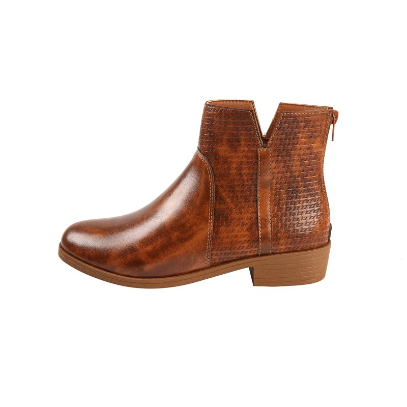 Fashion New Ankle High Women Boots Winter Pu Leather Comfortable Boots Women Shoes
