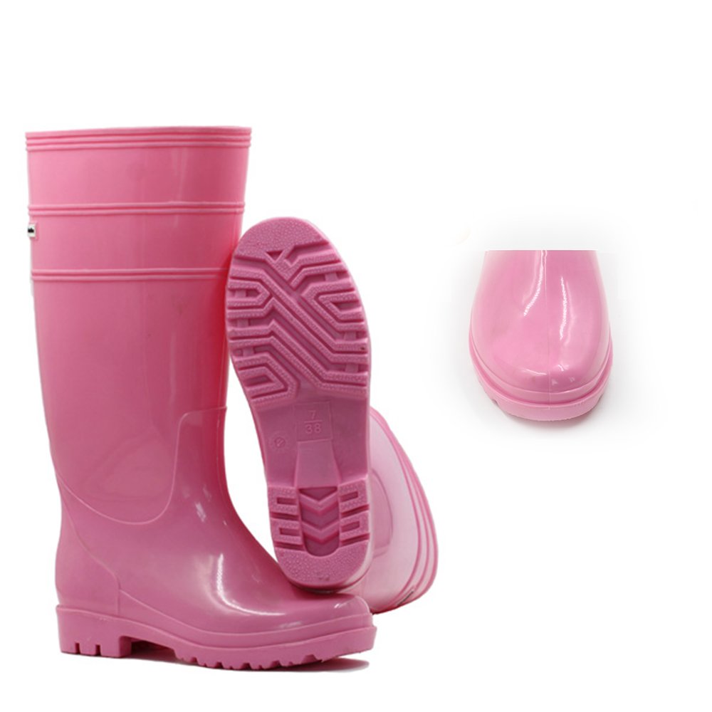 wholesale anti-slip cheap designed custom wellington PVC rain boots safety gum boots waterproof for women