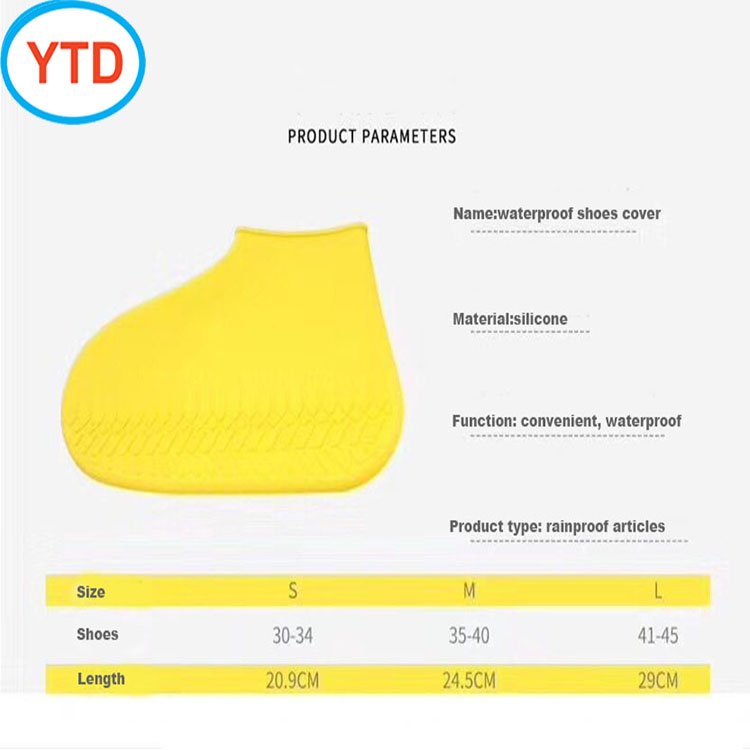 Make Any Shoes Heavy Duty Boots Pvc Non-Slip Shoe Cover Rain Kids Waterproof Cover Shoes Overshoes