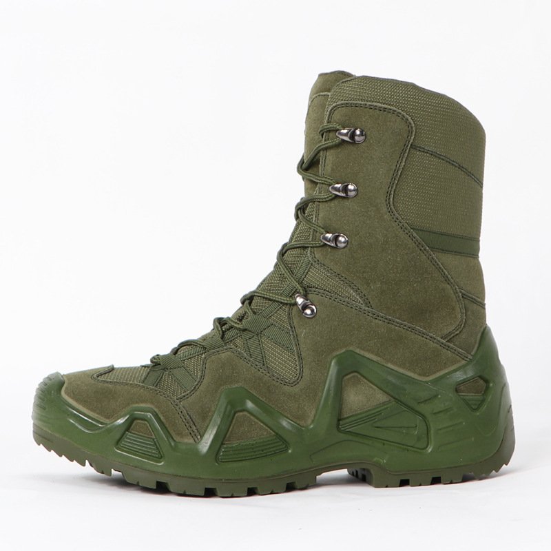 Climbing Combat Outdoor Training Sport Water Resistant Non Slip Tactical Boots For Men