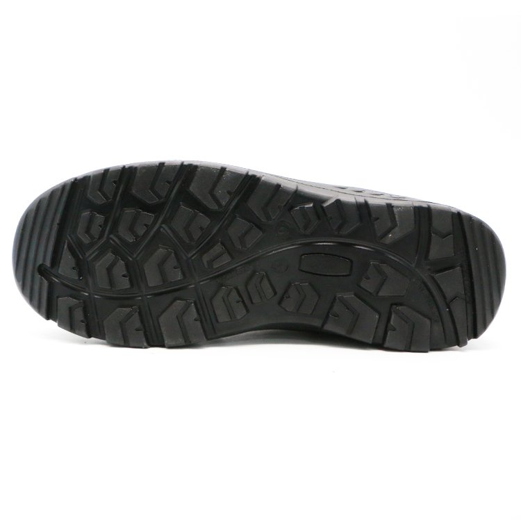 ENTE SAFETY Construction Work Labor Shoes Men Crazy Horse Leather Steel Toe OEM Logo Customized Safety Boots
