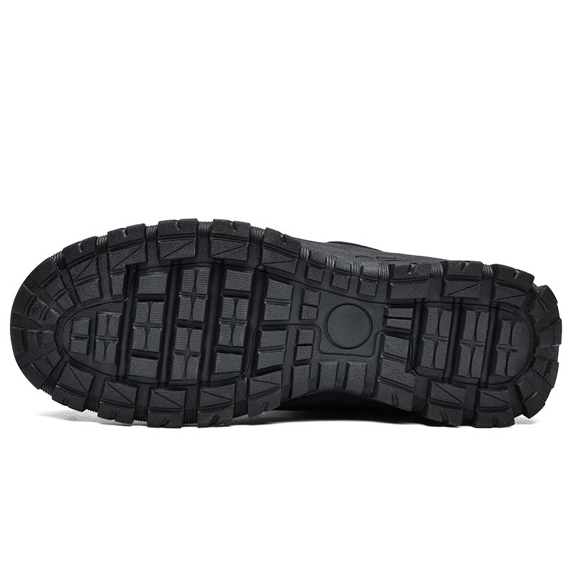 Men's outdoor climbing boots outdoor training boots medium boots jungle straps wear-resistant and warm