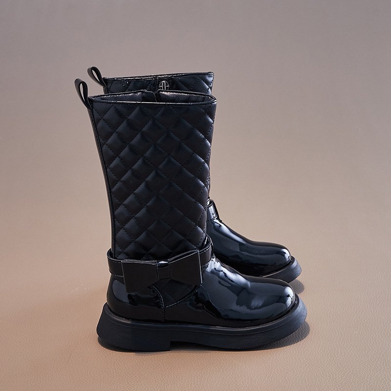 Wholesale Girls' Boots Customized British Short Boots Autumn and Winter Fashion Butterfly Winged Children's Boots