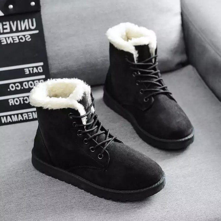 2022 New winter plus velvet thickening soft cotton shoes for women warm snow boots