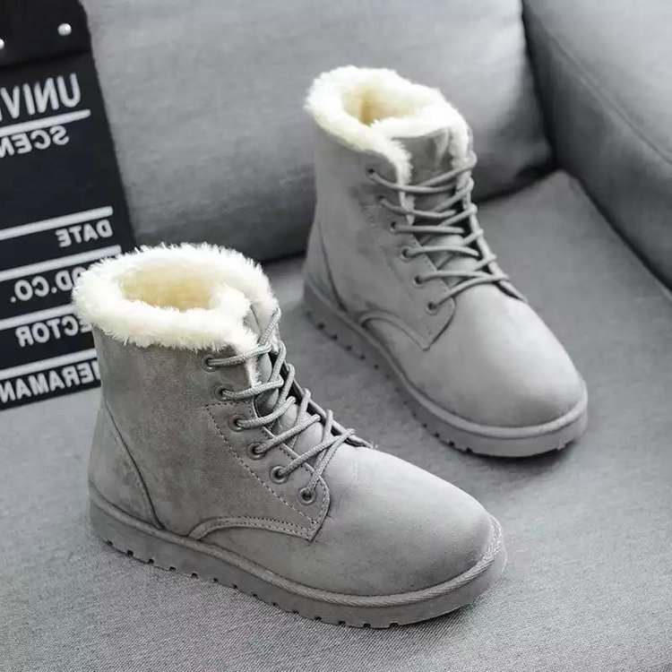 2022 New winter plus velvet thickening soft cotton shoes for women warm snow boots